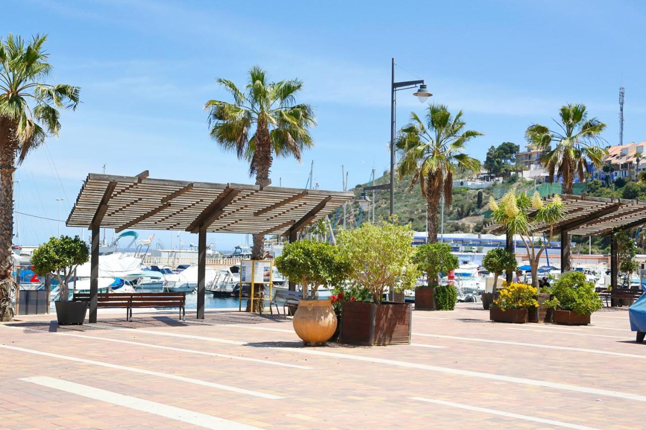 Apartamento A Pie De Playa Del Puerto De Mazarron. Exterior foto